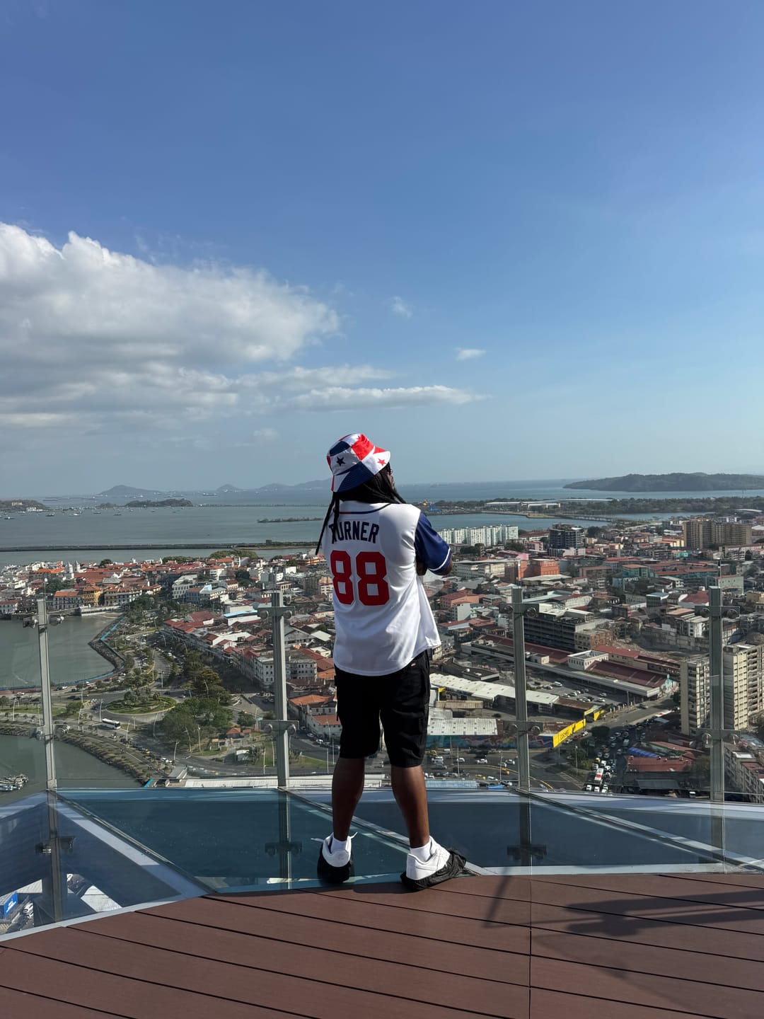 Customer photo review of Panama Heritage Custom Baseball Jersey