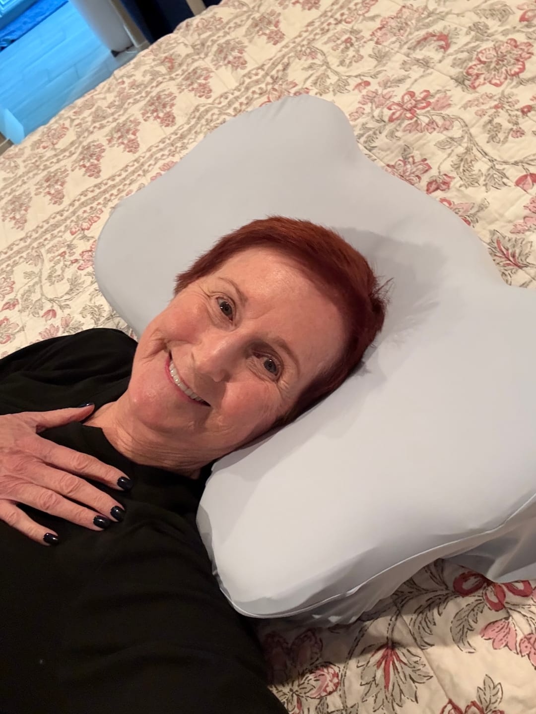 Customer photo review of Cloud Cooling Pillowcase
