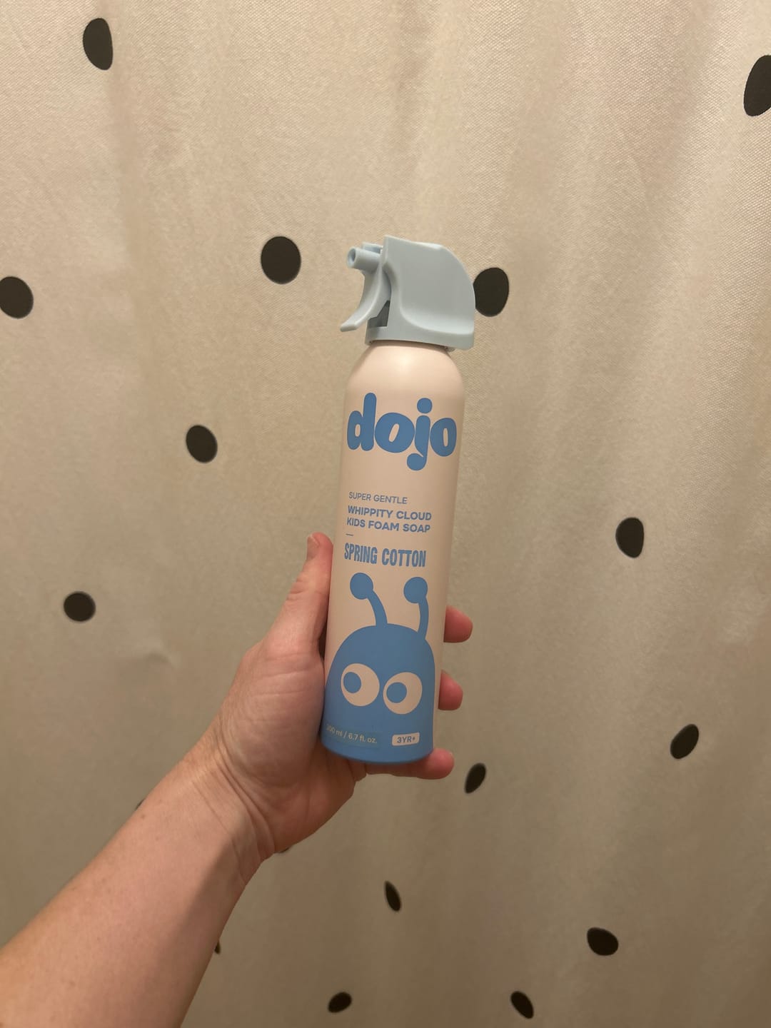 Customer photo review of Whippity Cloud Kids Foaming Soap
