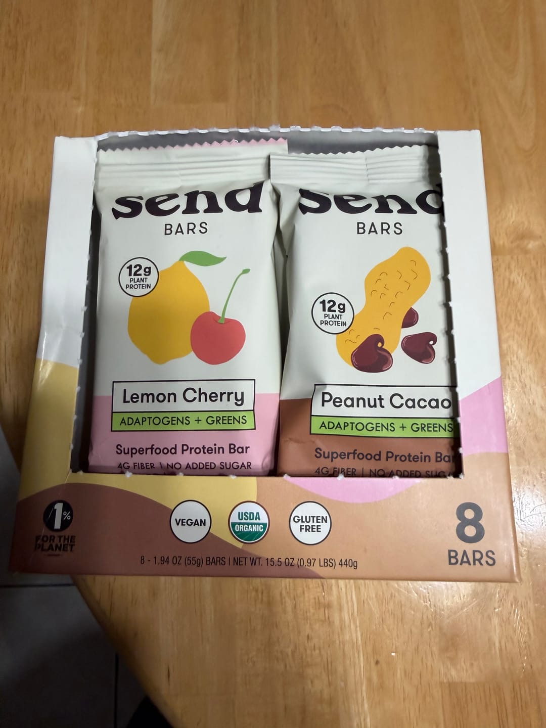 Customer photo review of Organic Full SEND Variety Box