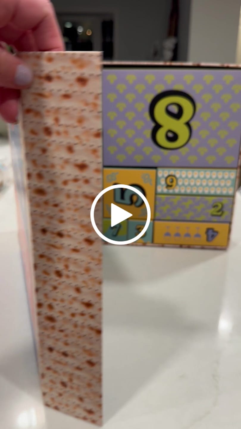 Customer video review of Puff Puff Passover Advent Calendar