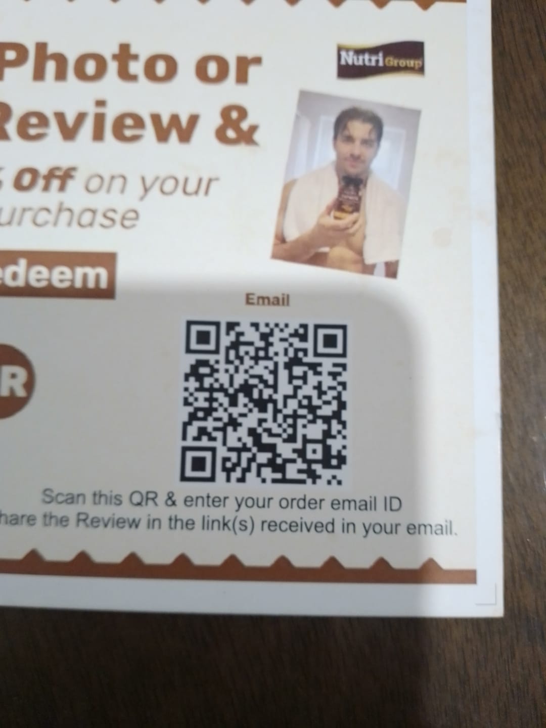Customer photo review of Cold Pressed Peanut Oil