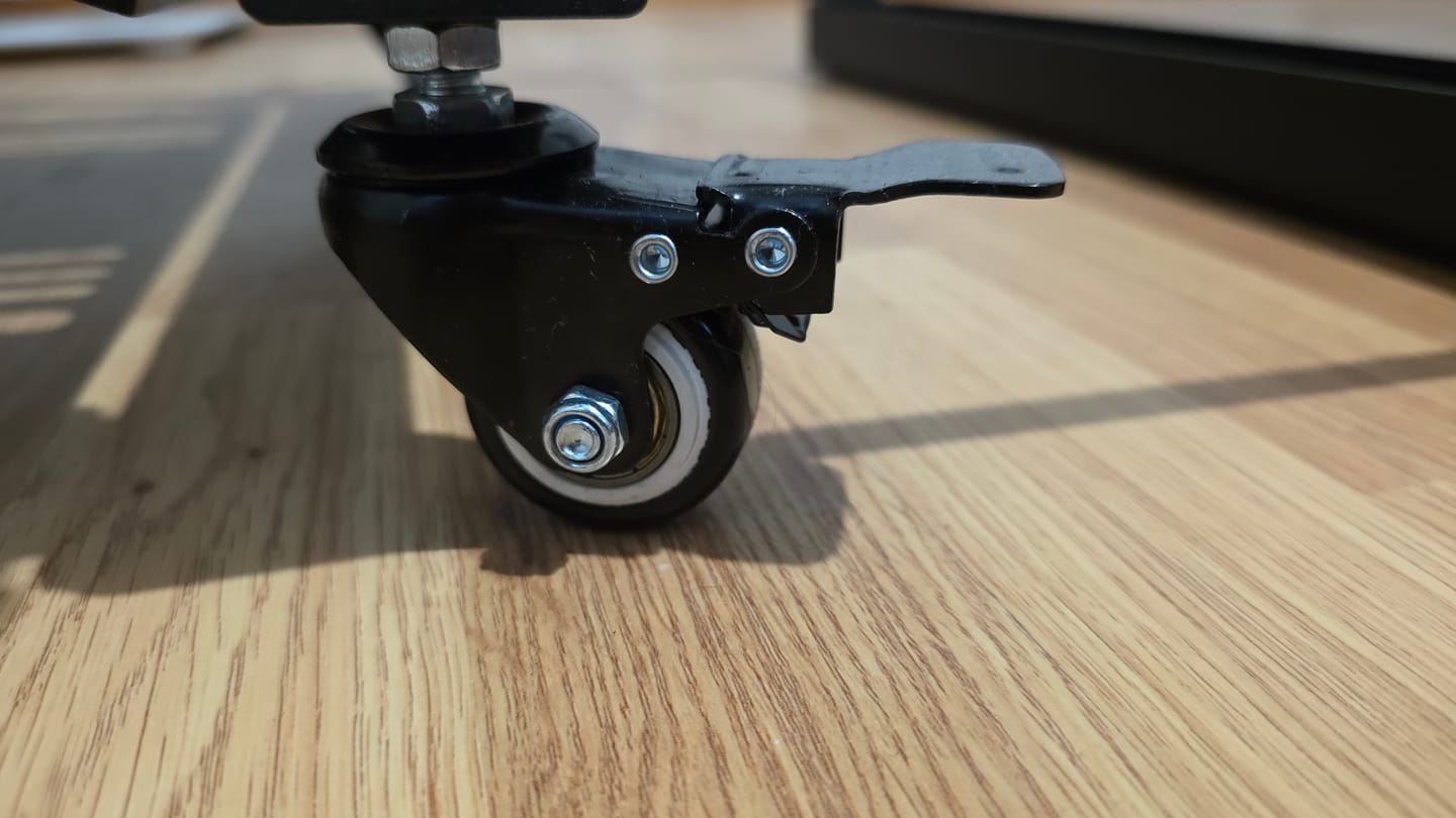 Customer photo review of Sim Racing Caster Wheels
