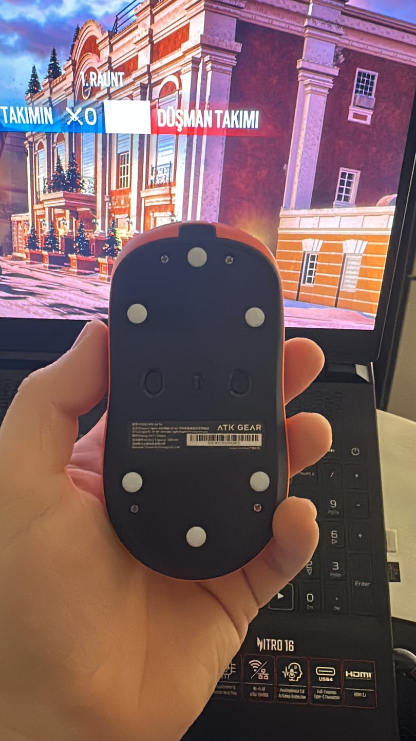 Customer photo review of X-Raypad Jade Mouse Skates