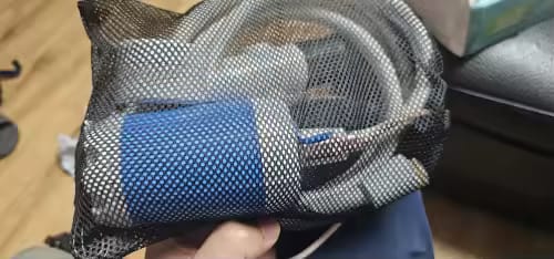 Customer photo review of Elektrische Campingduschpumpe – 5000mAh Akku mit Digitalanzeige