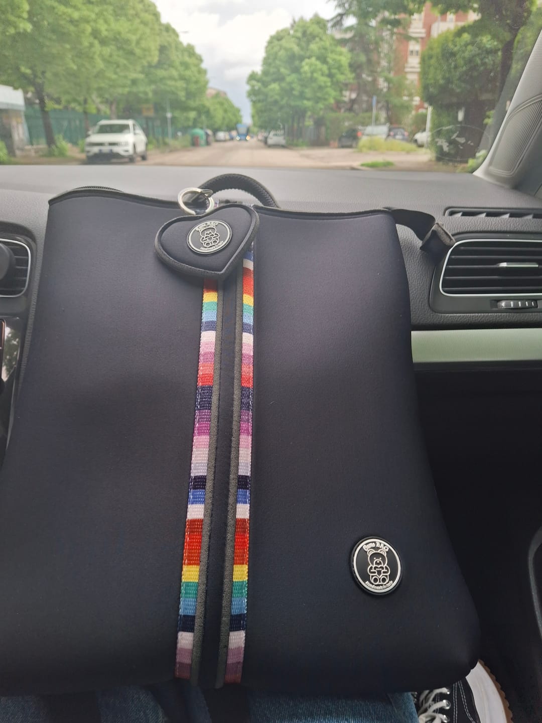 Customer photo review of TRIO | Zainetto + Pochette + Trousse