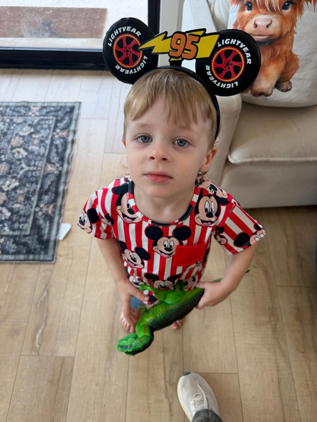 Customer photo review of Cars Mickey Ears for Men