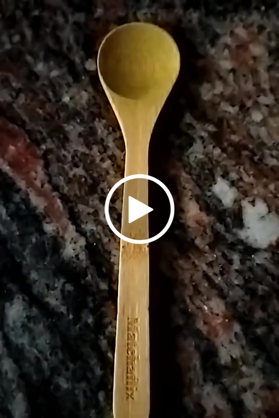 Customer video review of Cuchara Medidora Bambú 1g