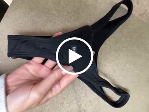 Customer video review of 002 Bikini Bottoms - Black