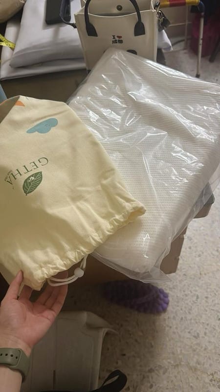 Customer photo review of Getha 3D Junior Latex Pillow