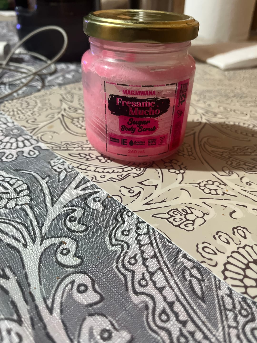 Customer photo review of Exfoliante Fresame Mucho