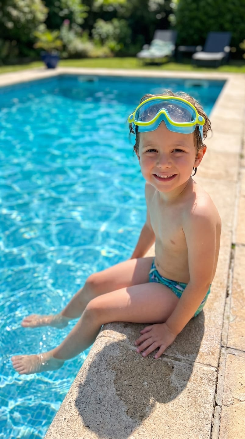 Customer photo review of Lunettes de piscine Gloovi™