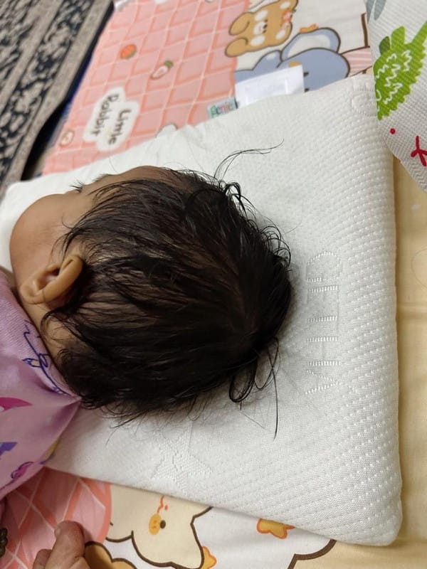 Customer photo review of Getha 100% Natural Latex Baby Pillow