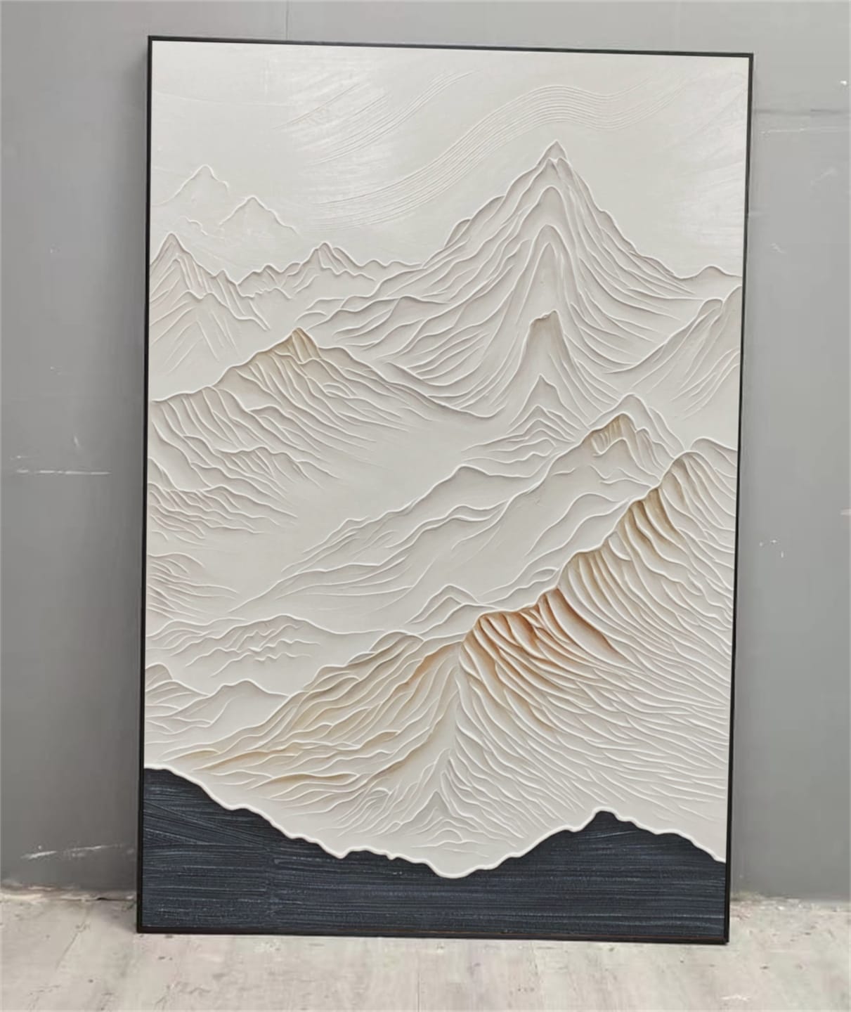 Customer photo review of Mountain Textured Canvas Art  #MO005
