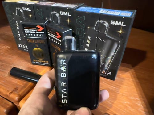 Customer photo review of THCa - Star Bar 5ml Disposable