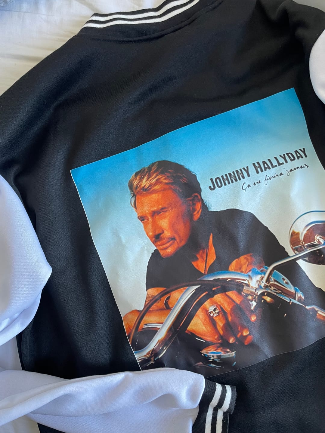 Customer photo review of Veste Johnny Hallyday - 6 modèles