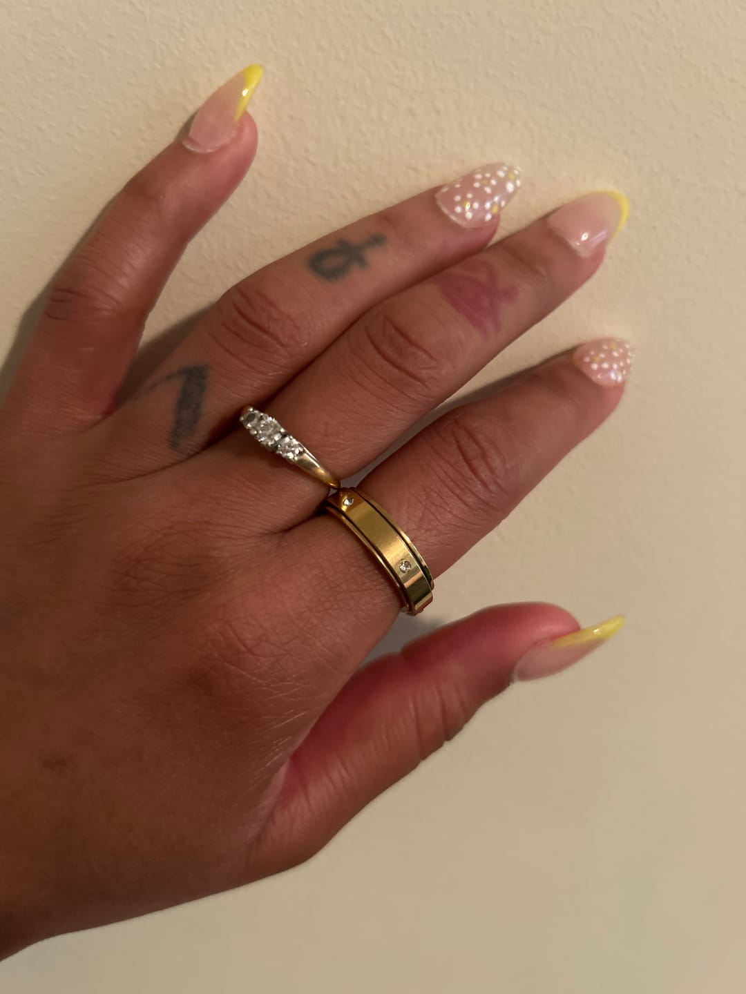Customer photo review of Spins Love Ring