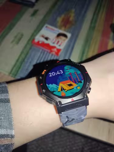 Customer photo review of Militär GPS Smartwatch – AMOLED, 10ATM, HD Bluetooth-Anruf
