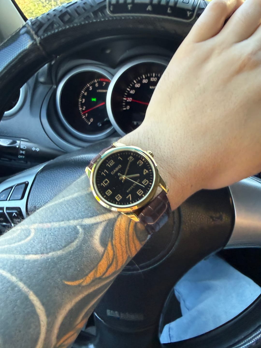 Customer photo review of Reloj Casio Análogo MTP-V001GL-1BUDF Negro Correa de Cuero