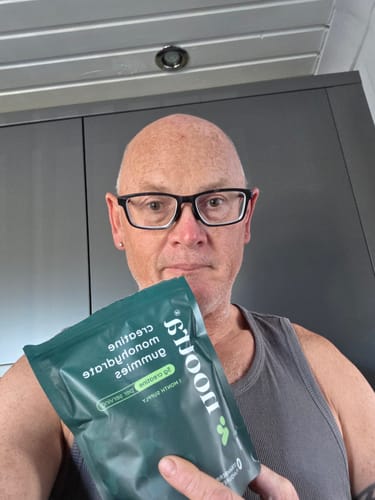Customer photo review of Nootra Creatine Gummies