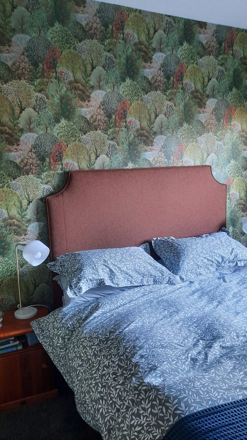 Customer photo review of Arboretum Garden Wallpaper - Green