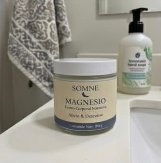 Customer photo review of Somne Magnesio | Crema Corporal Nocturna para Relajar y Descansar - 100g
