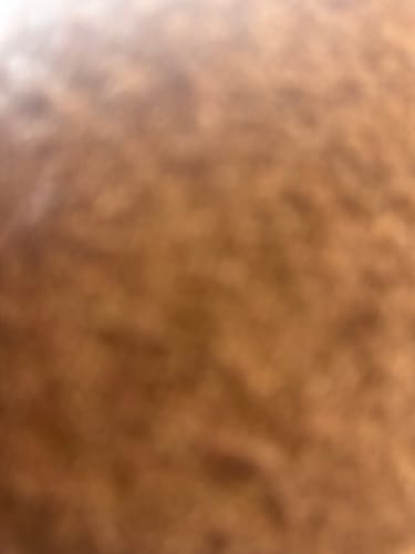 Close-up: A blurry, out-of-focus image from a reviewer for the Sameproduct caftan.