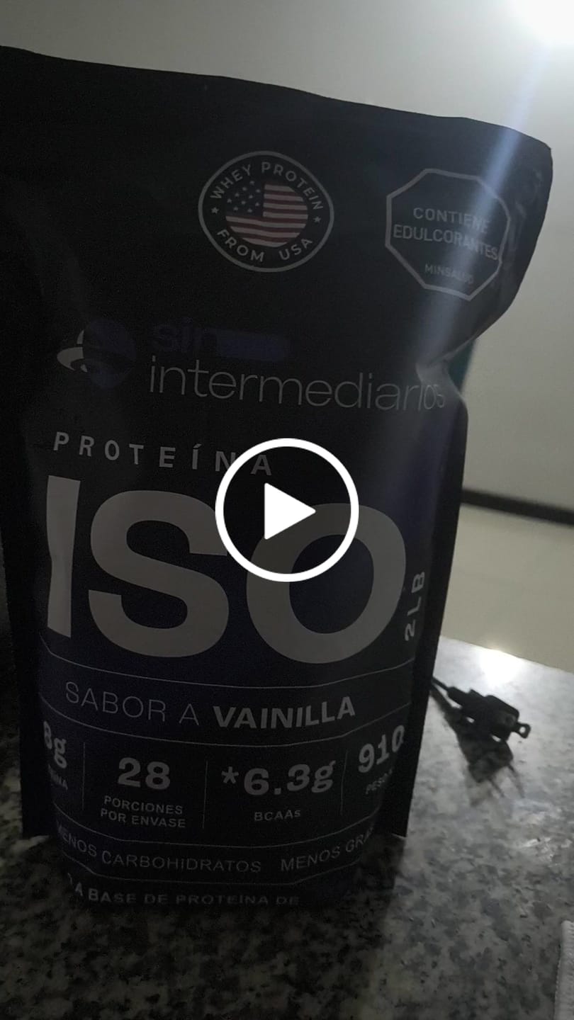 Customer video review of Proteína Aislada (ISO)