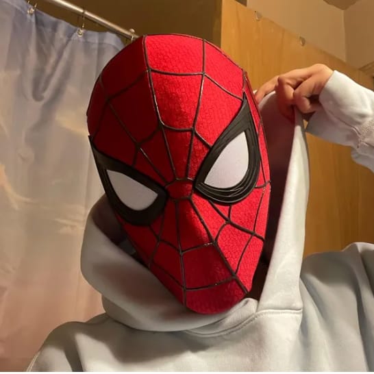 Customer photo review of The Amazing Spider-Man 2 Mask ( Cosplay Version)
