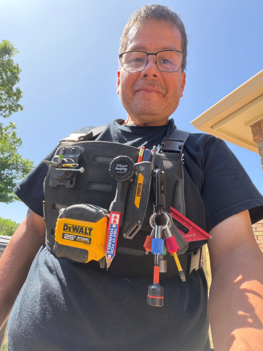 Customer photo review of ModRig | Modular Chest Rig