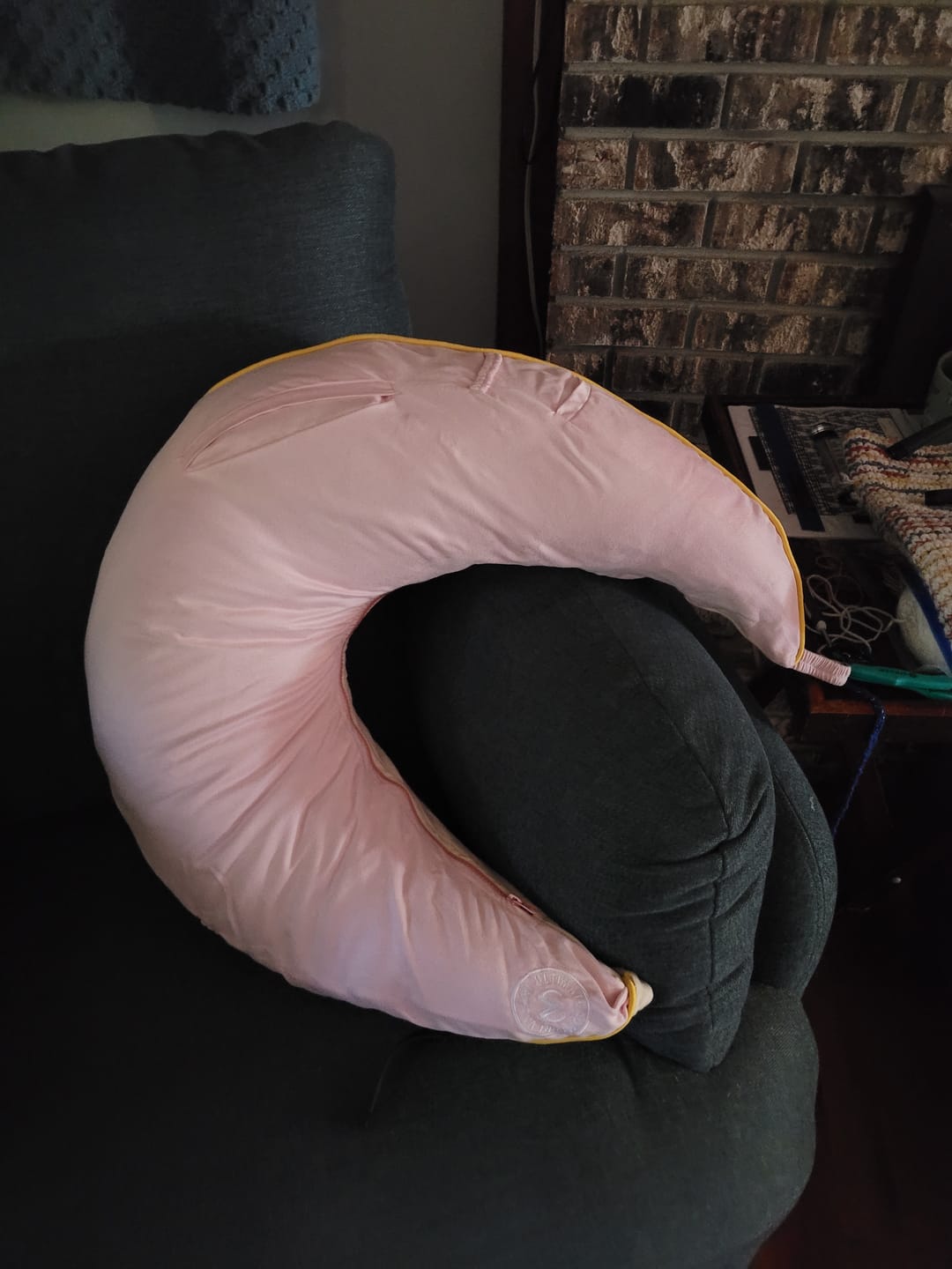Customer photo review of Suede Beige/Pink Maker's Cover