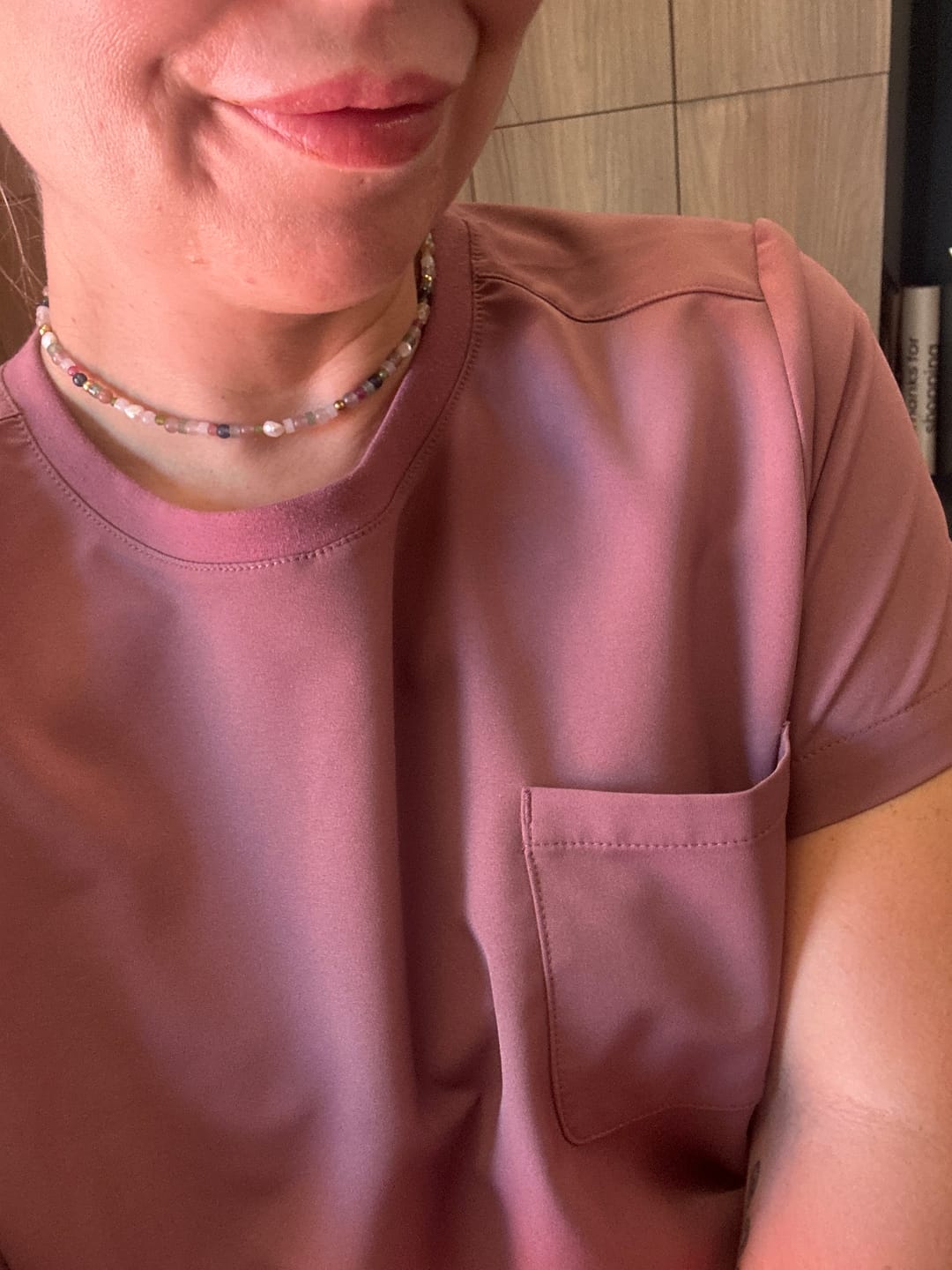 Customer photo review of Tropicana Pearl Necklace (Bundle)