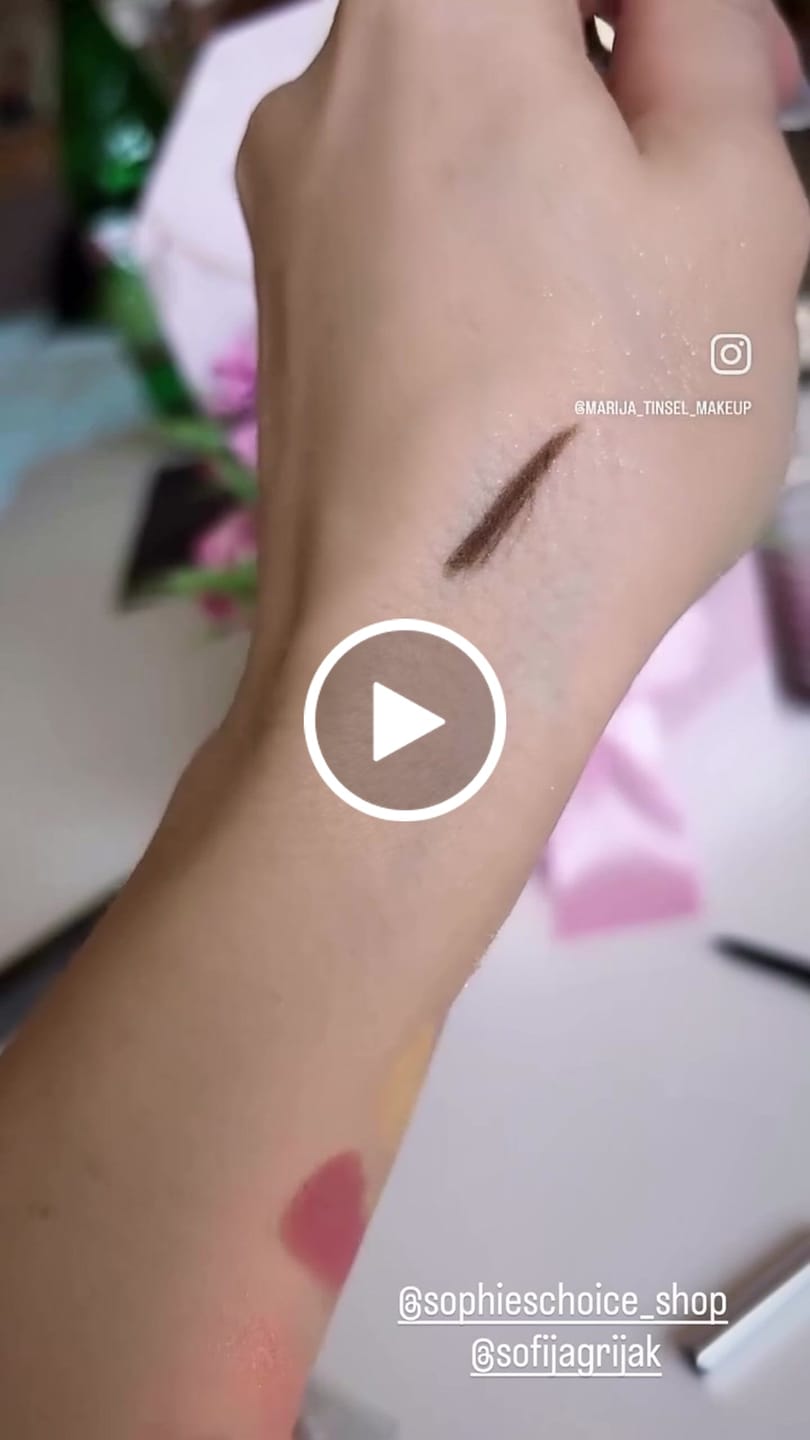 Customer video review of Olovka za obrve My Perfect Brow – 15 Ginger