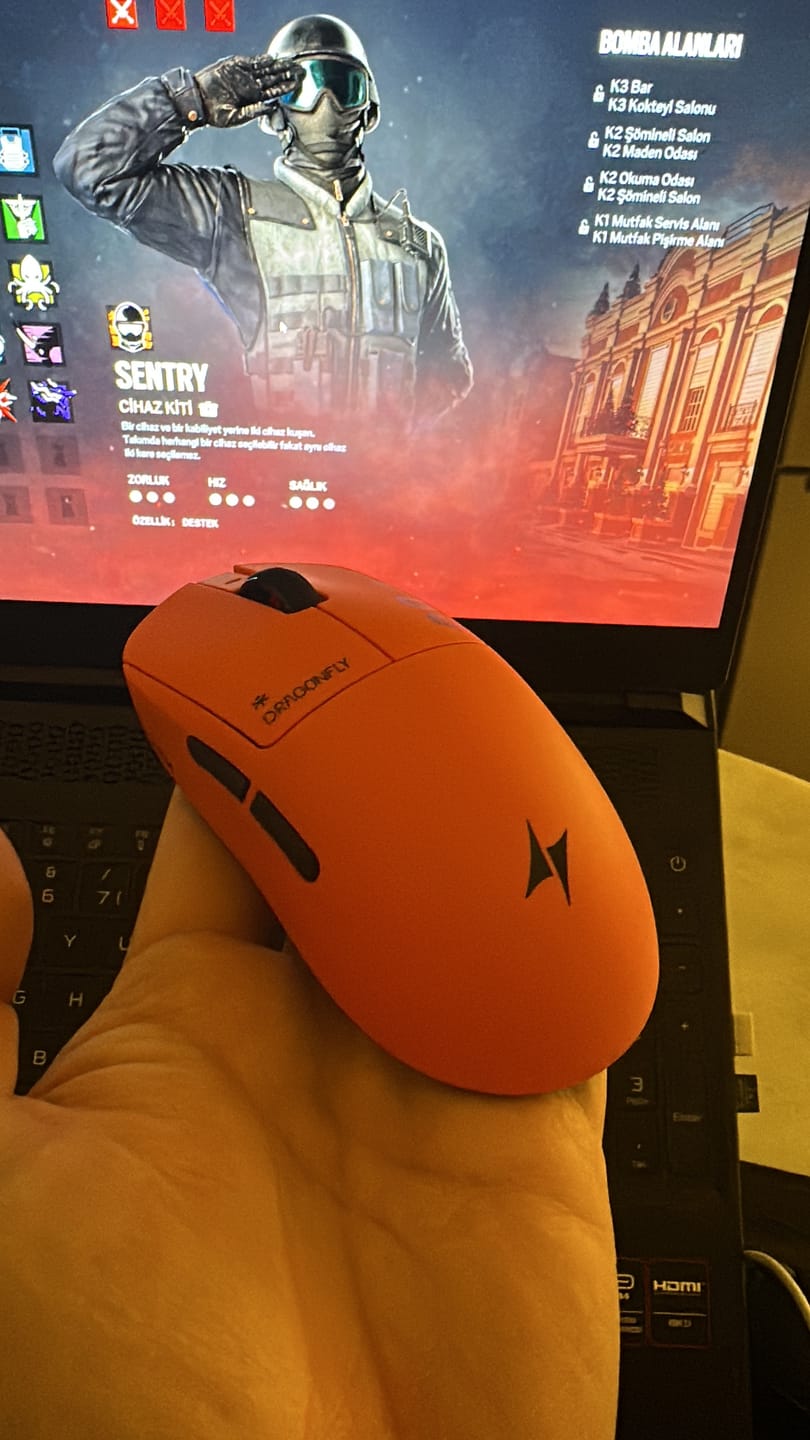 Customer photo review of ATK Dragonfly A9 Air Series Wireless Mouse
