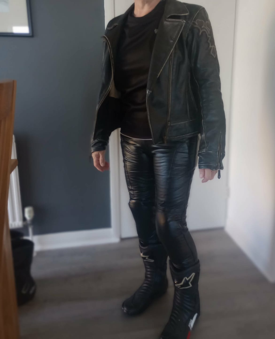 Customer photo review of RHEON™ Motorcycle Flat Knee Armour (Pair)