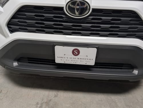 Customer photo review of Create Your Own Custom Magnetic License Plate Cover