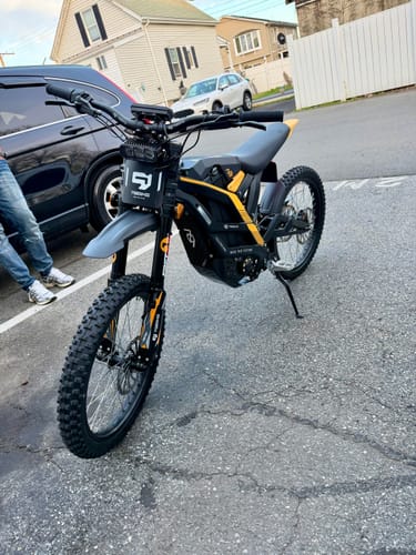 Customer photo review of 79Bike Falcon Pro, 72V Electric Dirt Bike