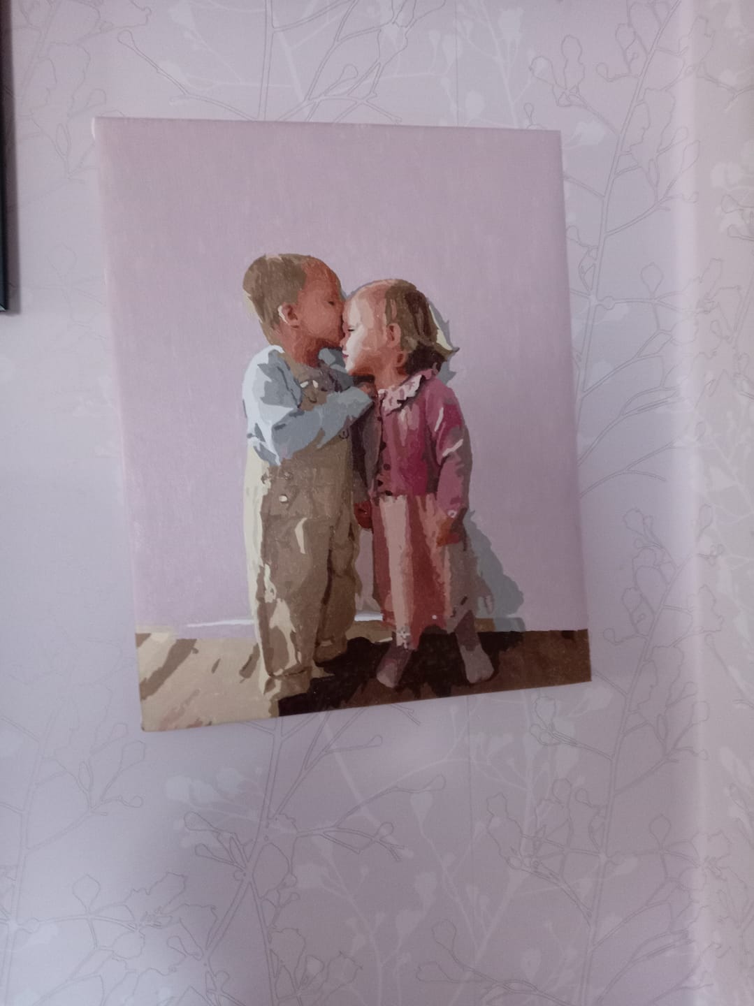 Customer photo review of Numeromaalaus omasta kuvasta