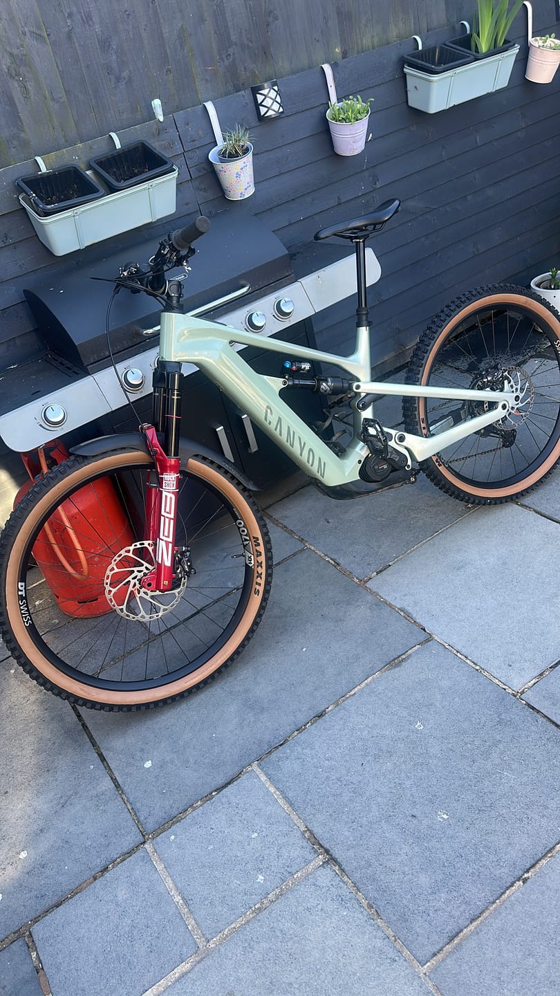 Customer photo review of Maxxis Minion DHF Exo TR 29" Folding Tyre - 29" Tubeless Ready