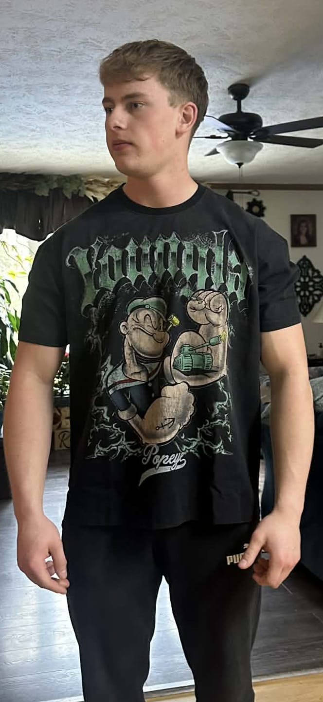 Customer photo review of 4011 - Popeye Flex Tees