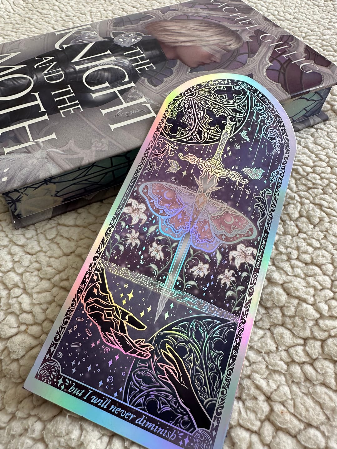 Customer photo review of Never Diminish Bookmark