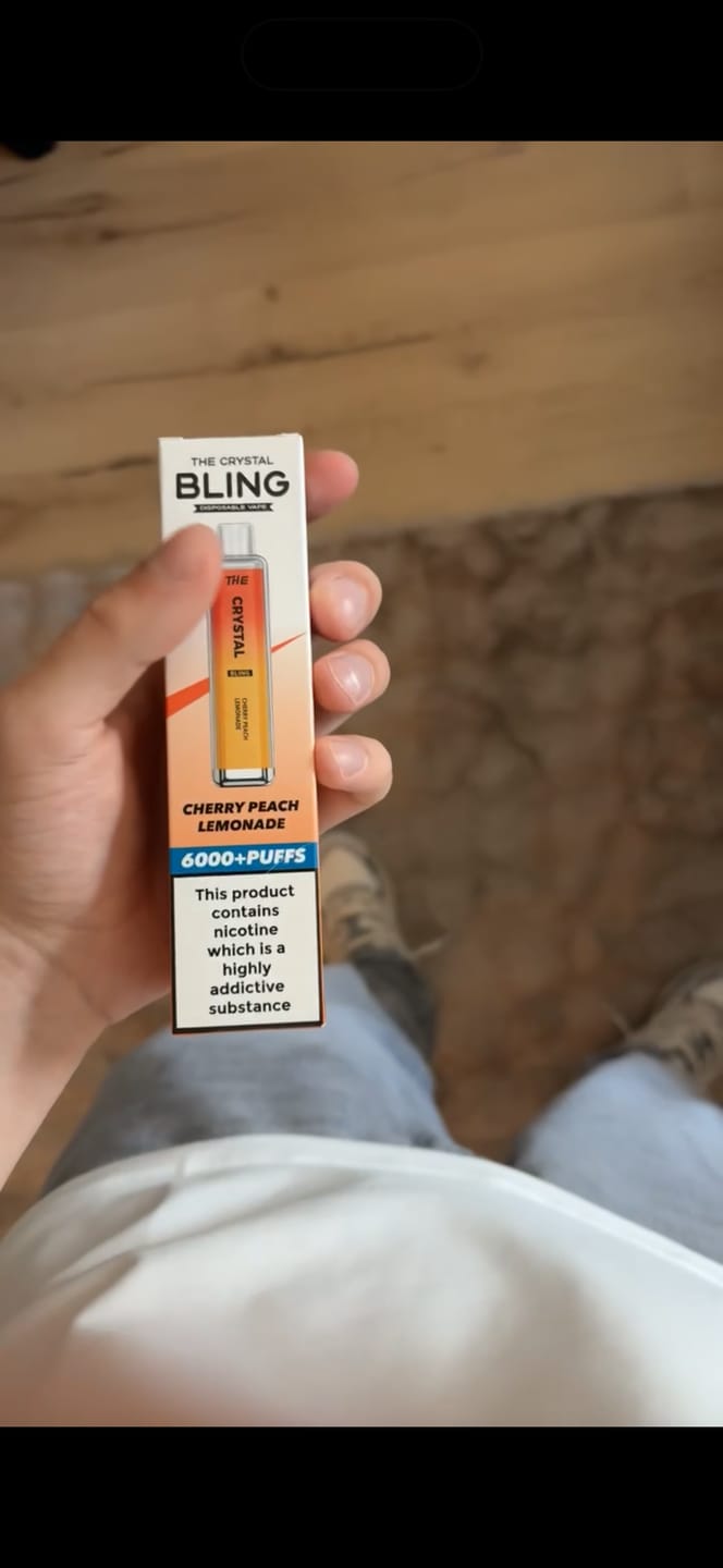 Customer photo review of Crystal Bling 6000 | Pro Max Disposable Vape Puff Pod - Box of 10