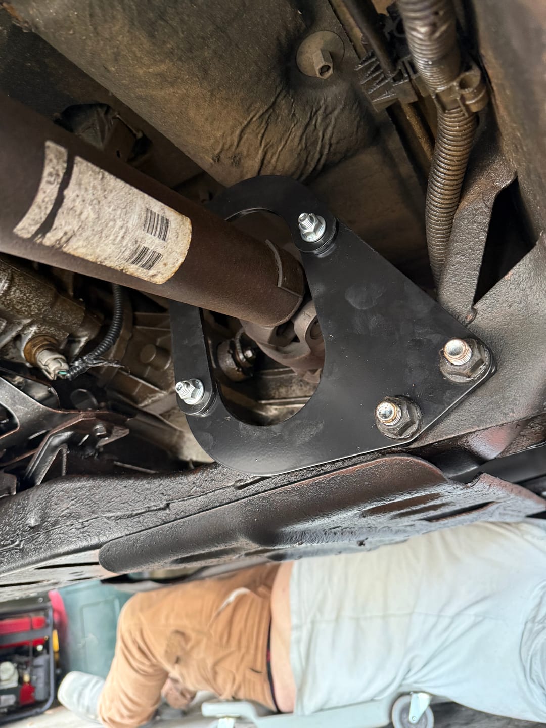 Customer photo review of 2003-2013 Ram 2500, 2003-2012 Ram 3500 Front Driveshaft Loop Kit