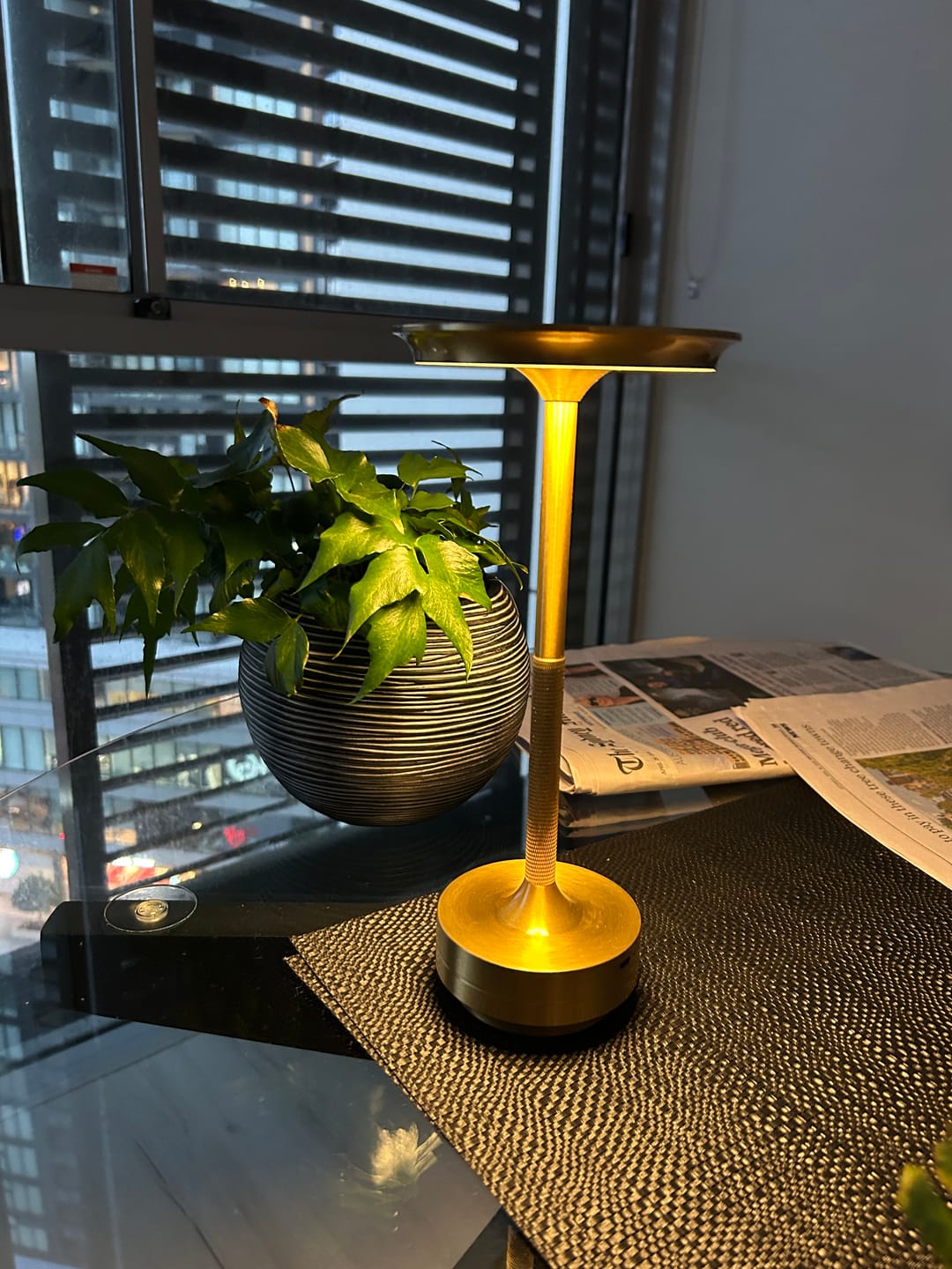 Customer photo review of Brilliance  - Table Lamp