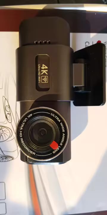 Customer photo review of 4K Dash Cam with Night Vision, Wi-Fi, GPS & 24H Parking Monitor