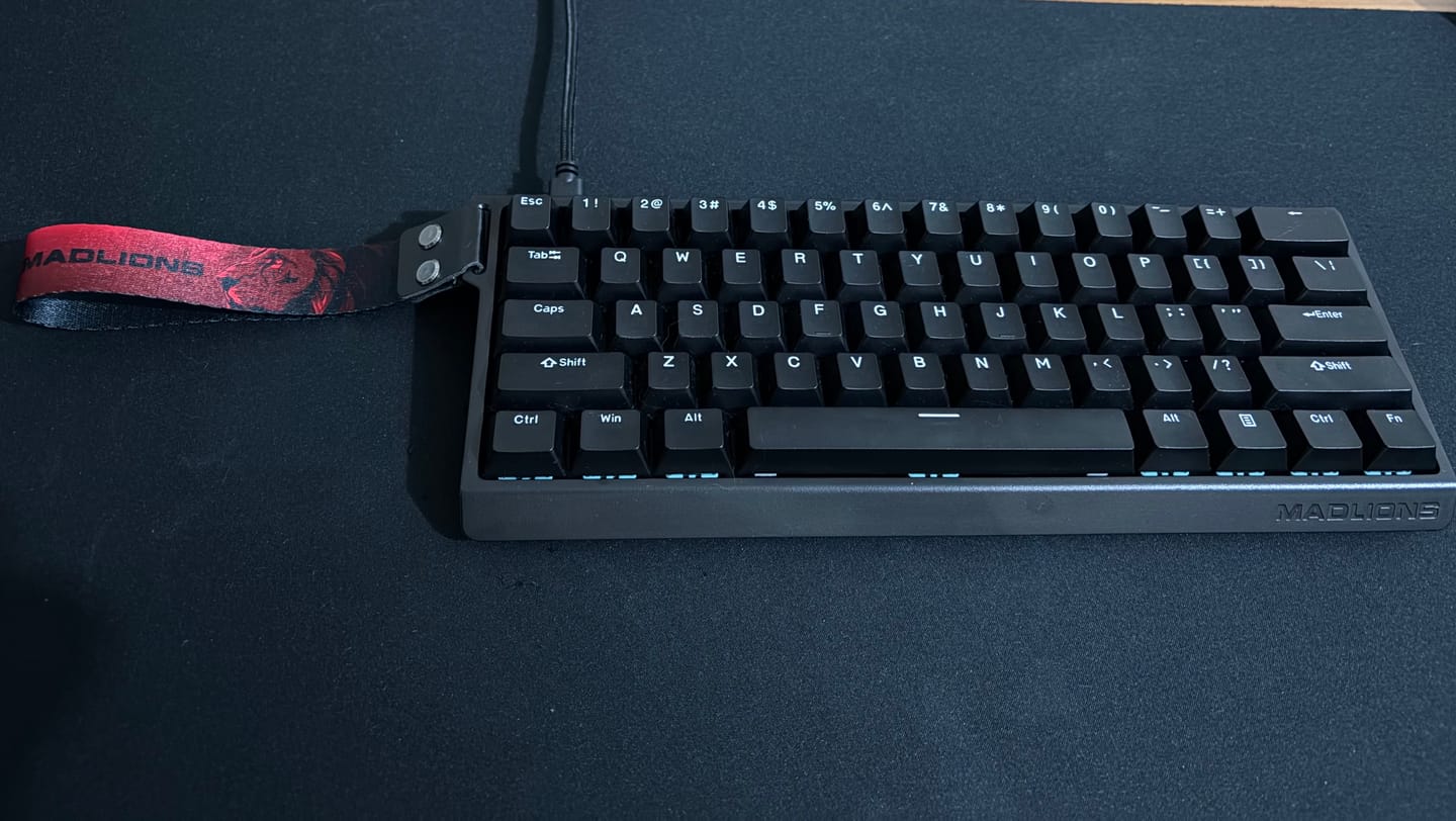 Customer photo review of FGG Madlions MAD60/68 Klavye (Manyetik Switch / HE)