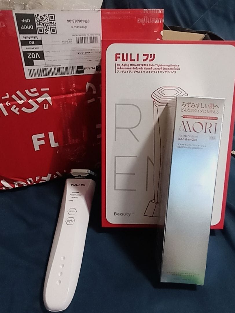 Customer photo review of Re-Aging เครื่องยกกระชับใบหน้า ด้วยคลื่นความถี่วิทยุสลายไขมัน Ultra RF/EMS | Re-Aging Ultra RF/EMS Skin Tightening Device