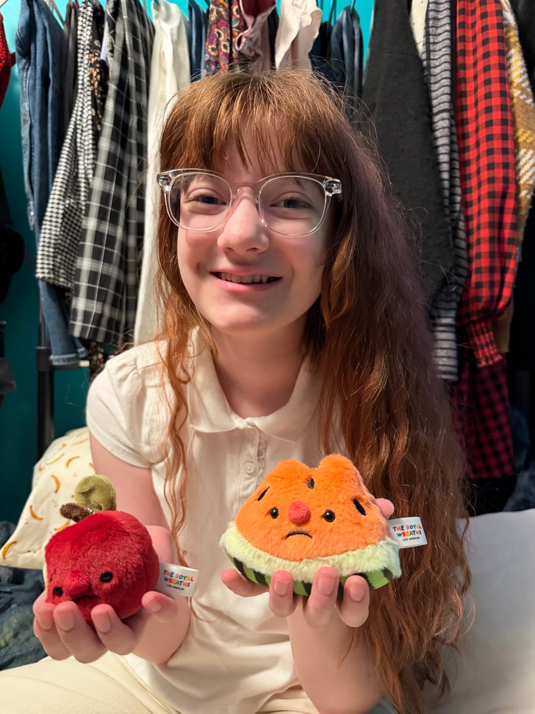 Customer photo review of Misfit Adoption Bag (2 Mystery Plushies)