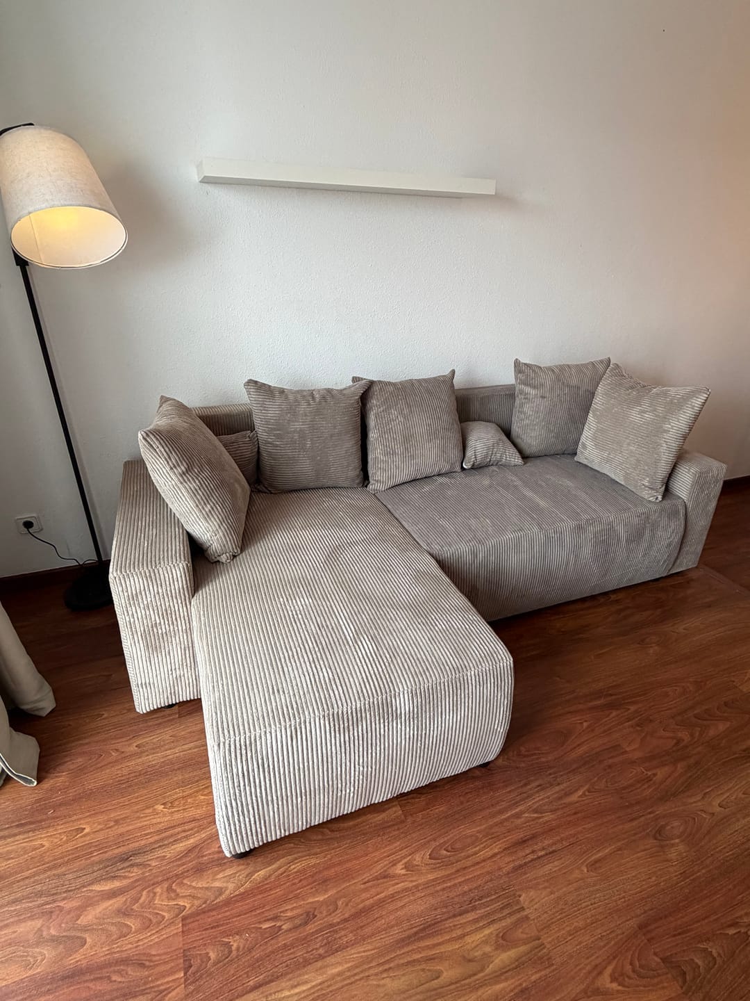 Customer photo review of Kampas “Plush” Cappuccino