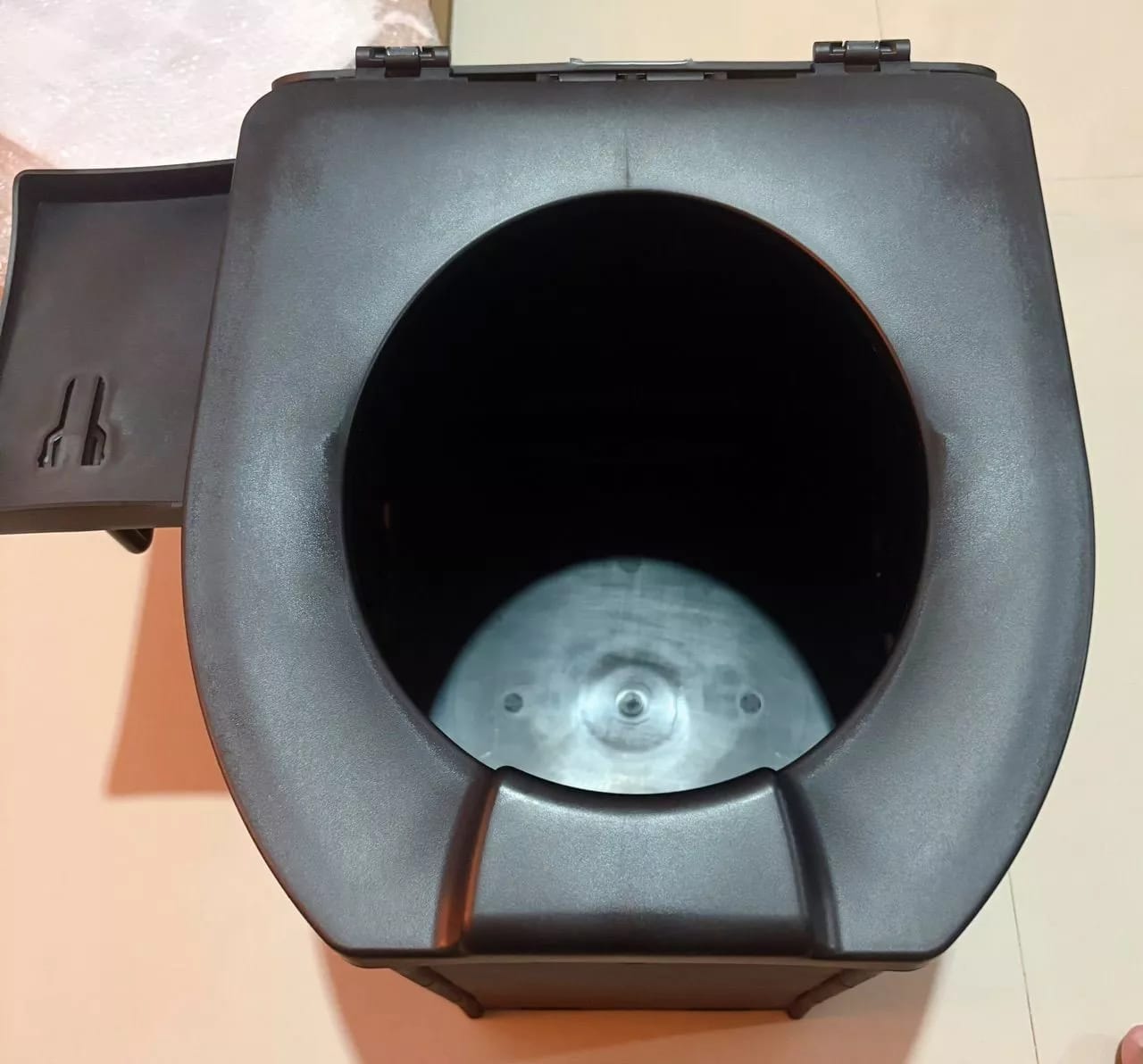 Customer photo review of Tragbare Falt-Toilette – Klappbare Campingtoilette für Erwachsene